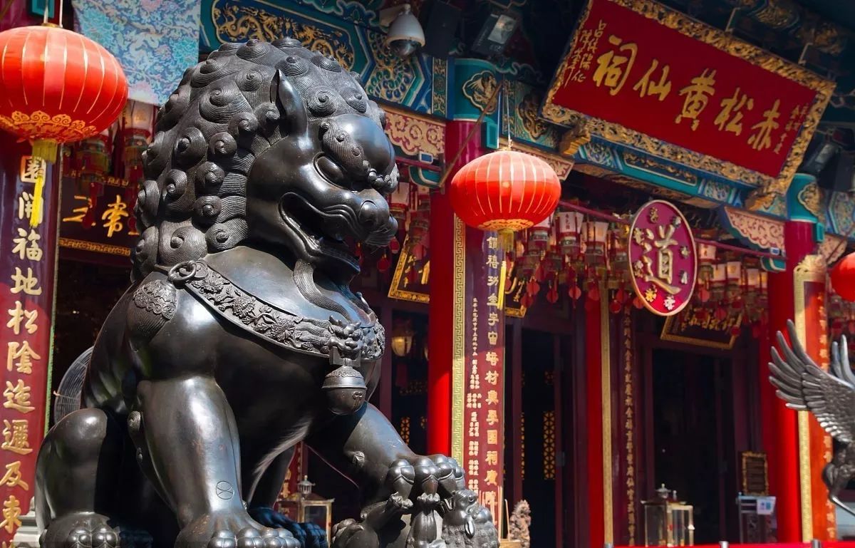 香港黄大仙祠水池工程